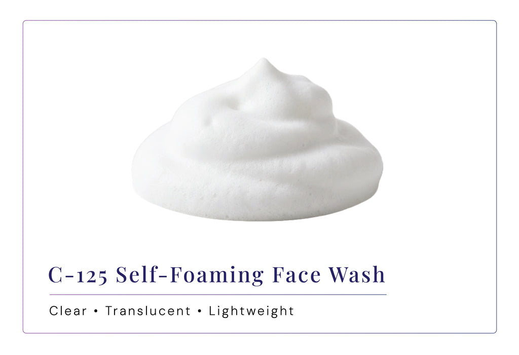 C-125 Self-Foaming Face Wash