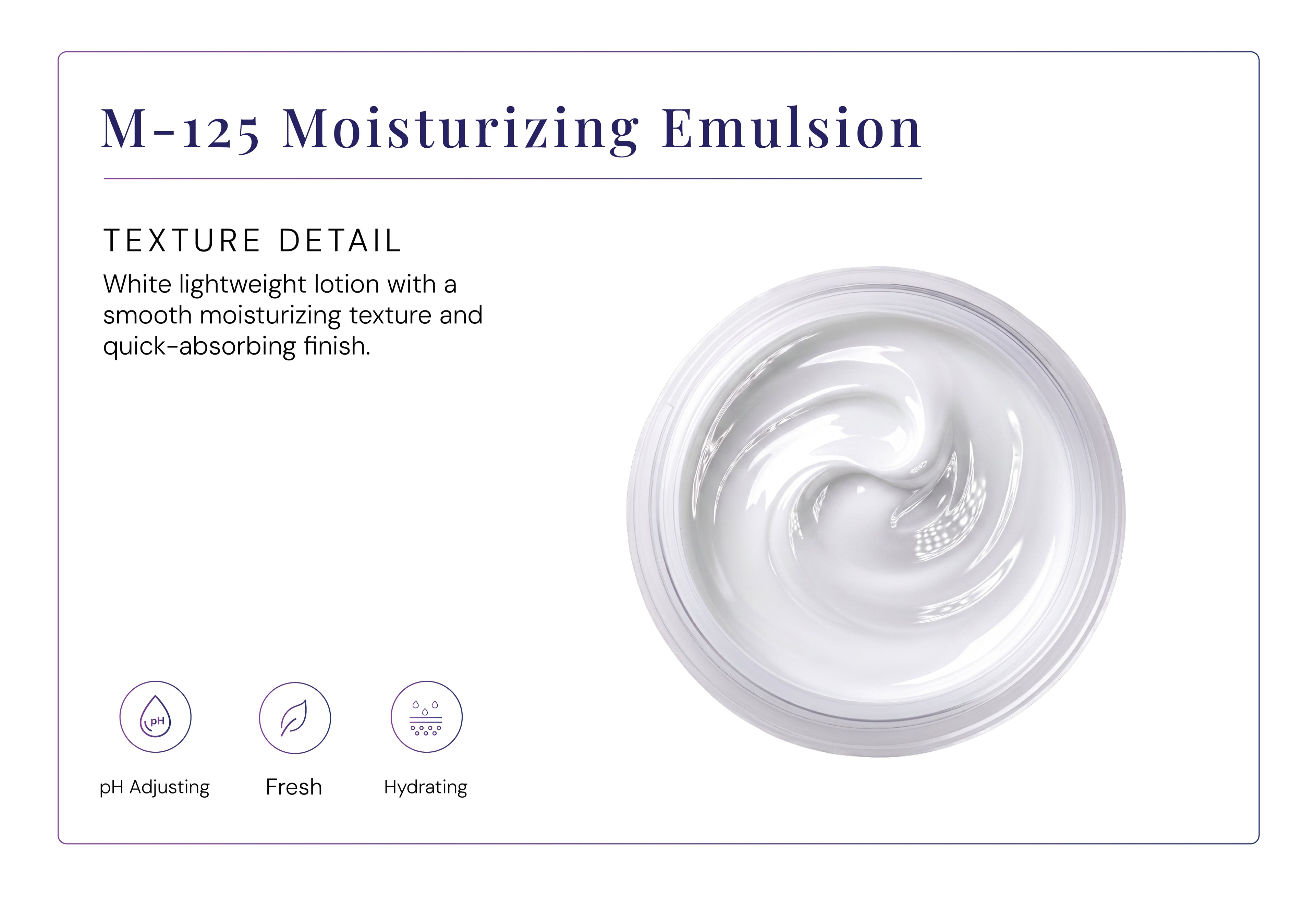 M-125 Moisturizing Emulsion - Lightweight