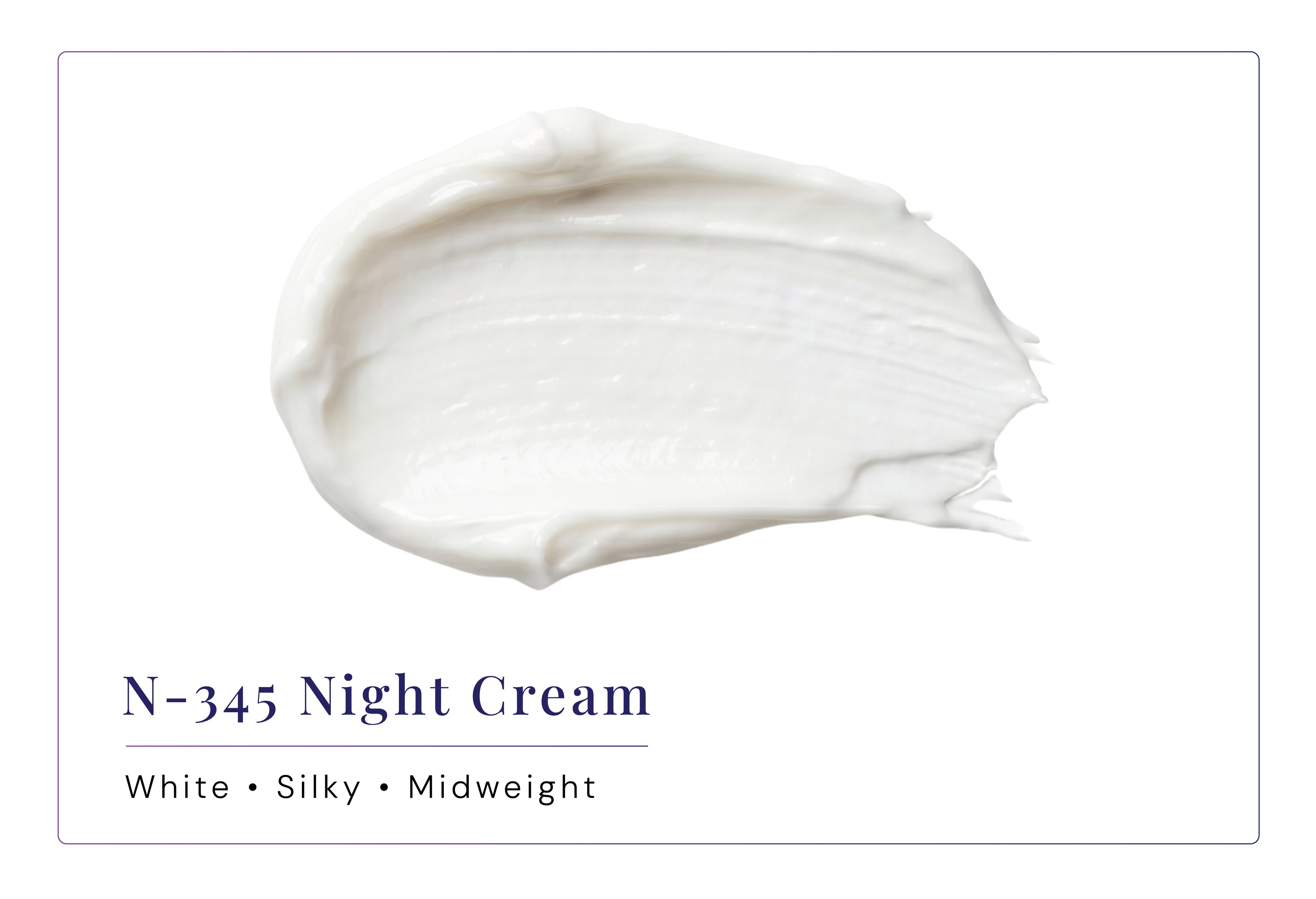 N-345 Night Cream – Midweight